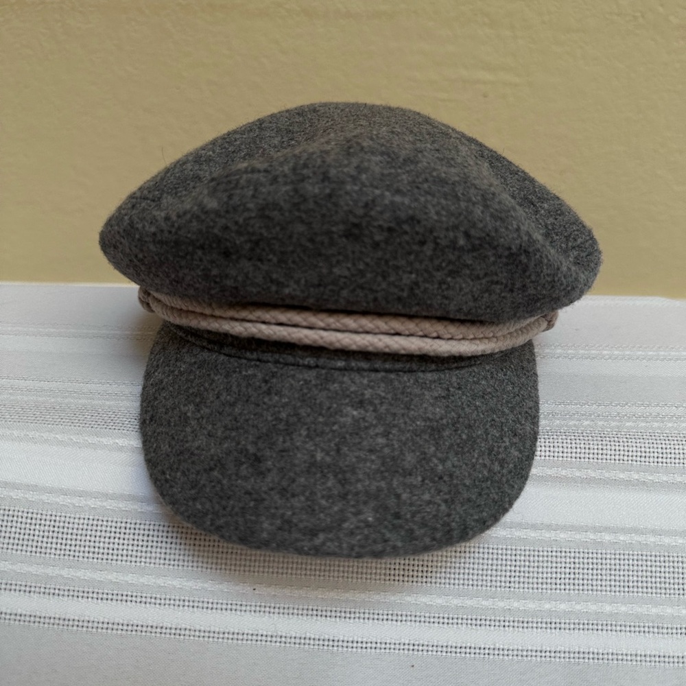 Brixton Wool Fiddler’s Fisherman Cap Size XS 
6 3/4.